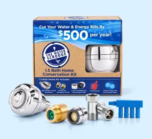 1-5 Bath Kit with Shower Head