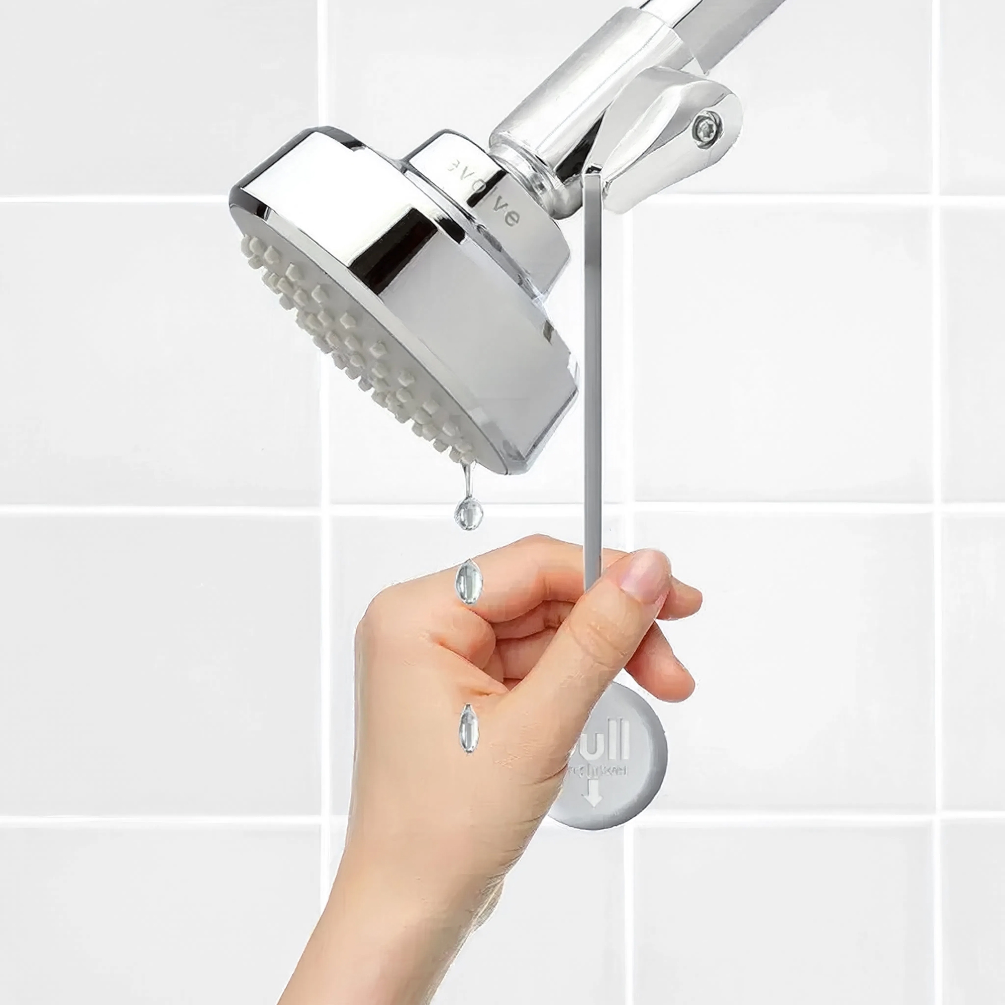 Chrome Showerhead _ Rectangular 1