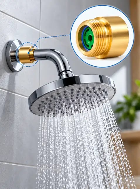 Control Shower Water Waste