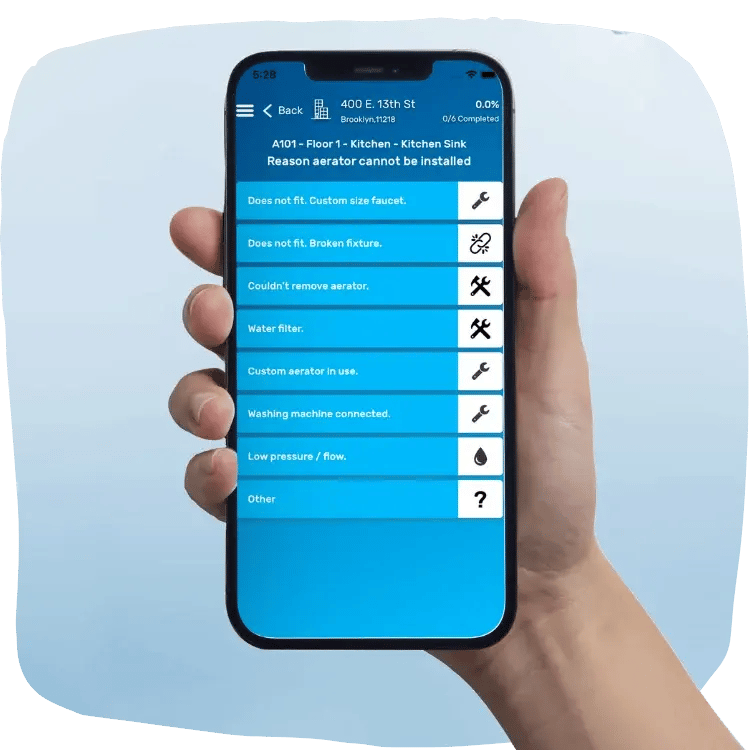 The Water Scrooge App - Track unit inspections (1)
