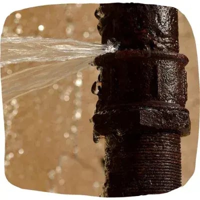 water leak