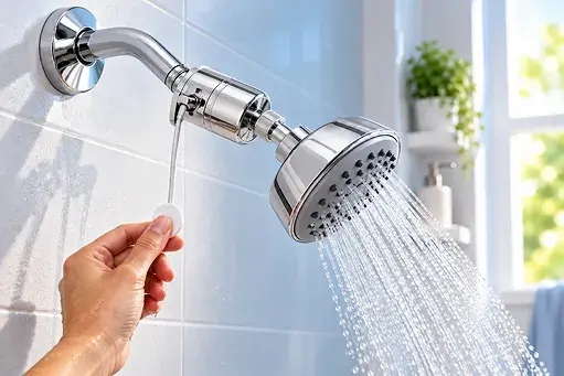 Turn on the shower