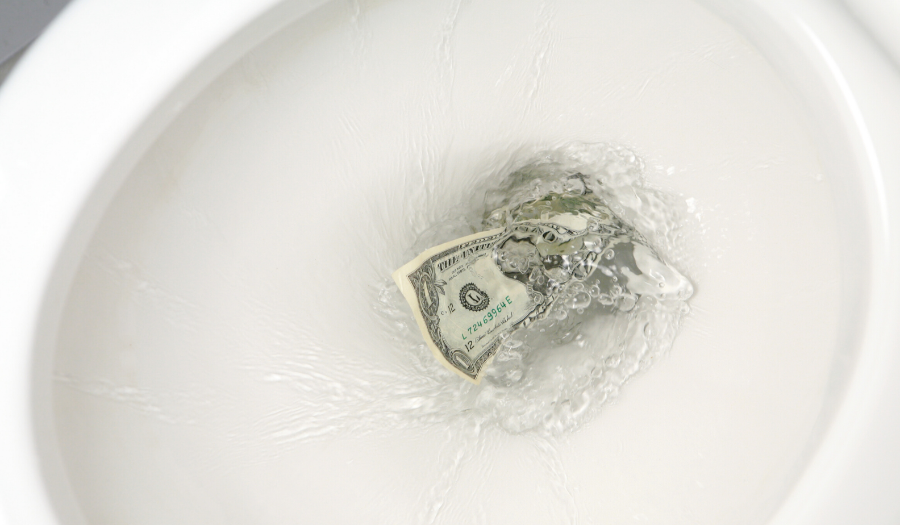 How Much Does a Running Toilet REALLY Cost?